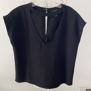 Forever 21 V-Neck Top with Band across Neck